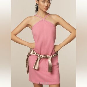 *Anthropologie Daily Practice Halter Mini Dress
